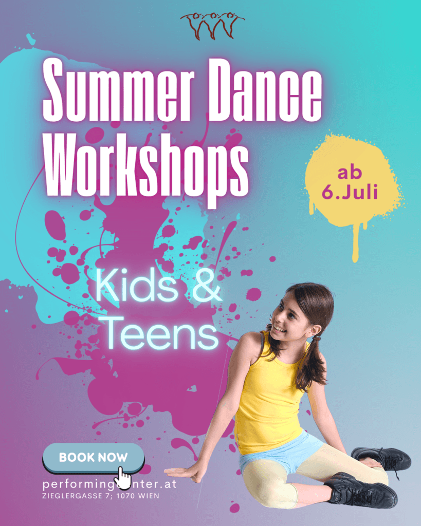 Tanzworkshops für Kinder und Jugendliche im Sommer