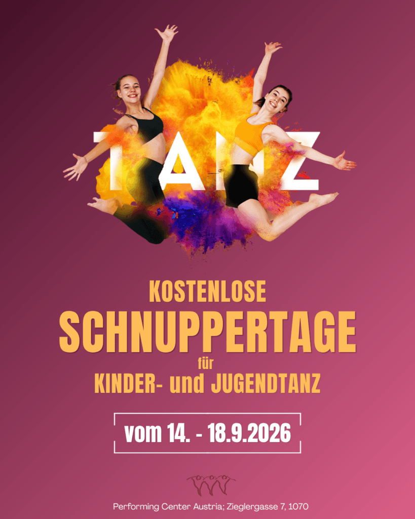 Tanzen für Kinder und Jugendliche ab 14. September