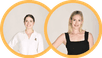 Susannah Murphy und Conny Seidler